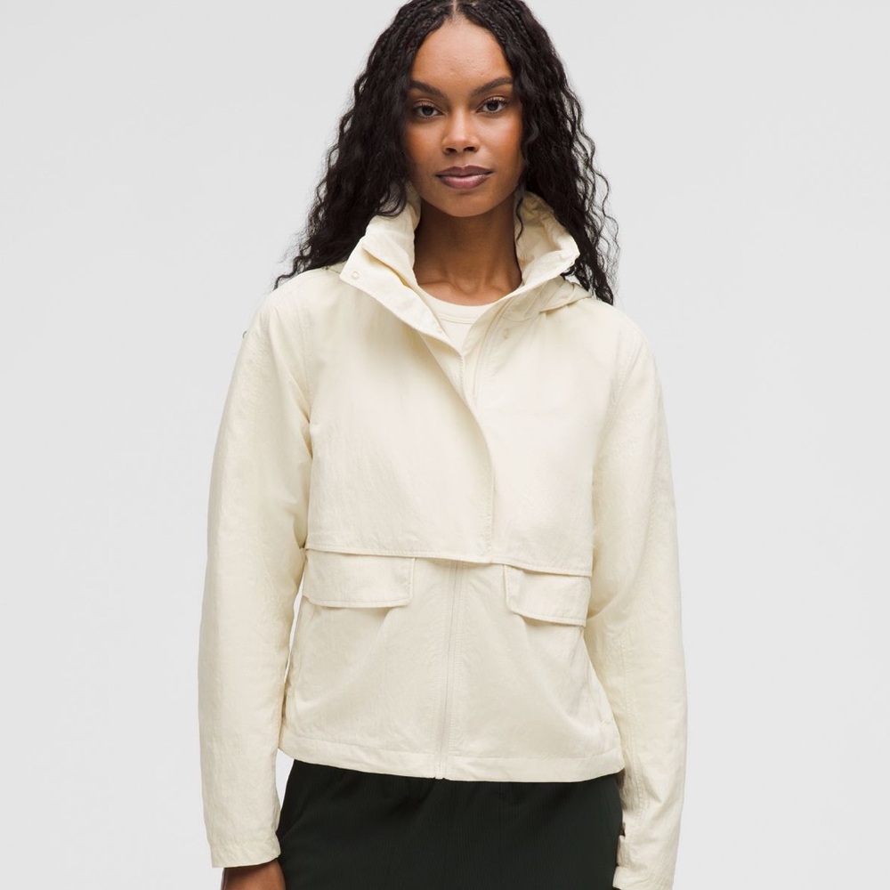 Like NEW Lululemon Always Effortless Jacket Light Ivory